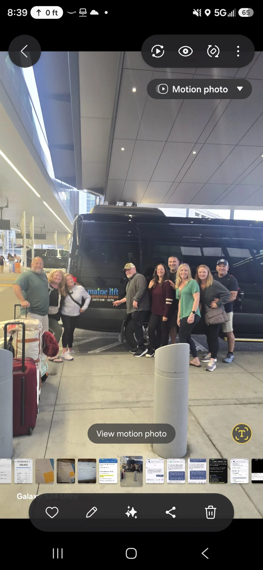 Airport travel together