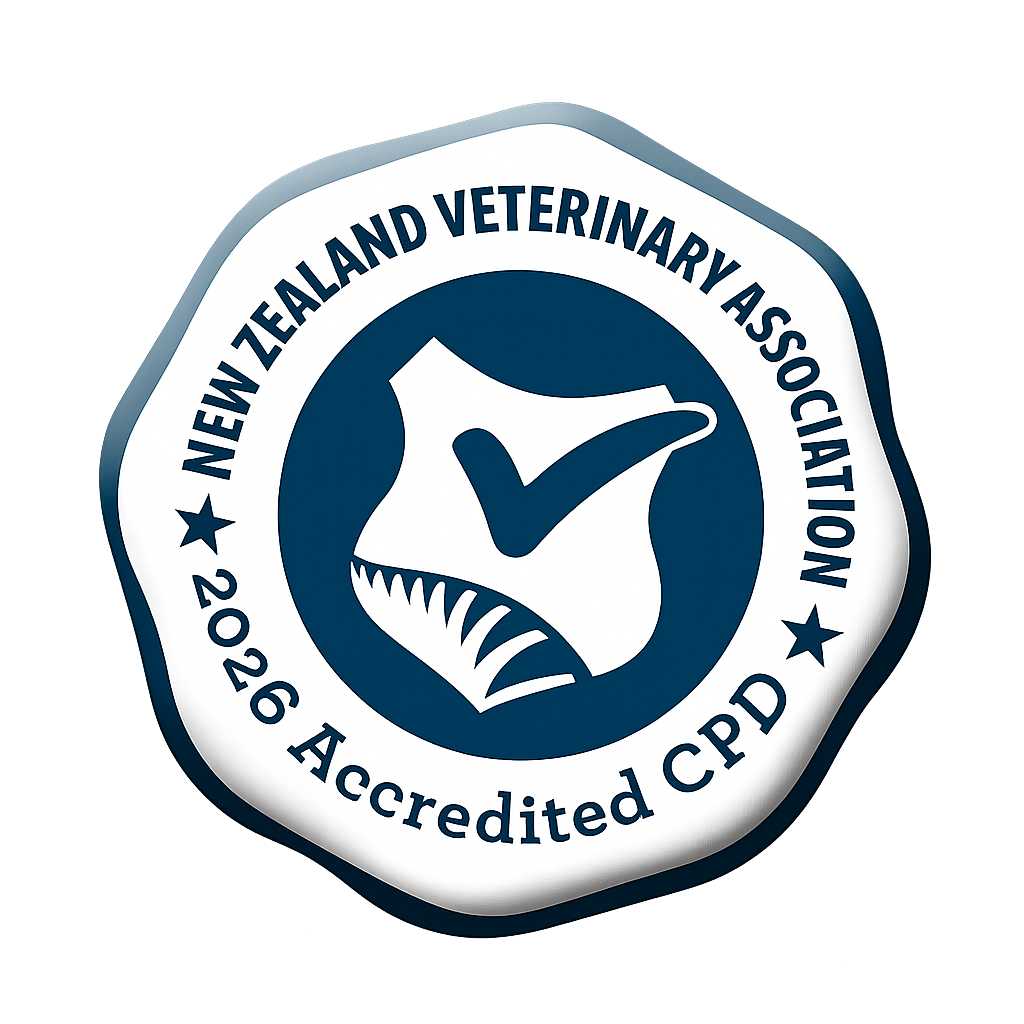 NZVA 2026 Accredited CPD badge