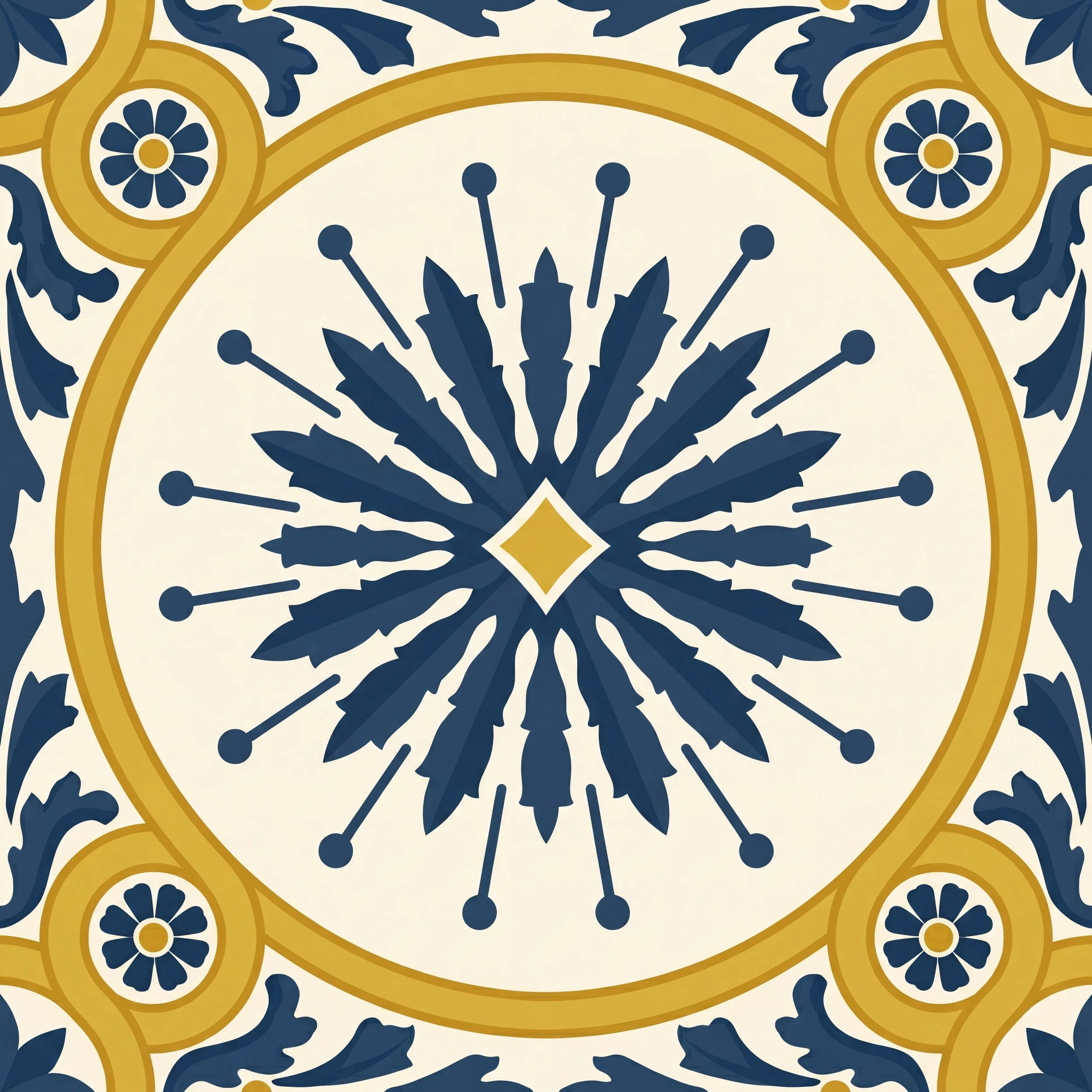 Mercedes Country House azulejo tile