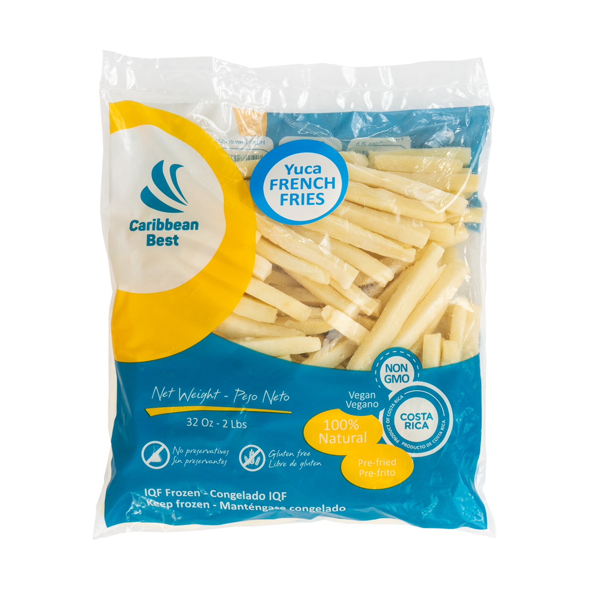 Yuca French Fries bolsa Caribbean Best
