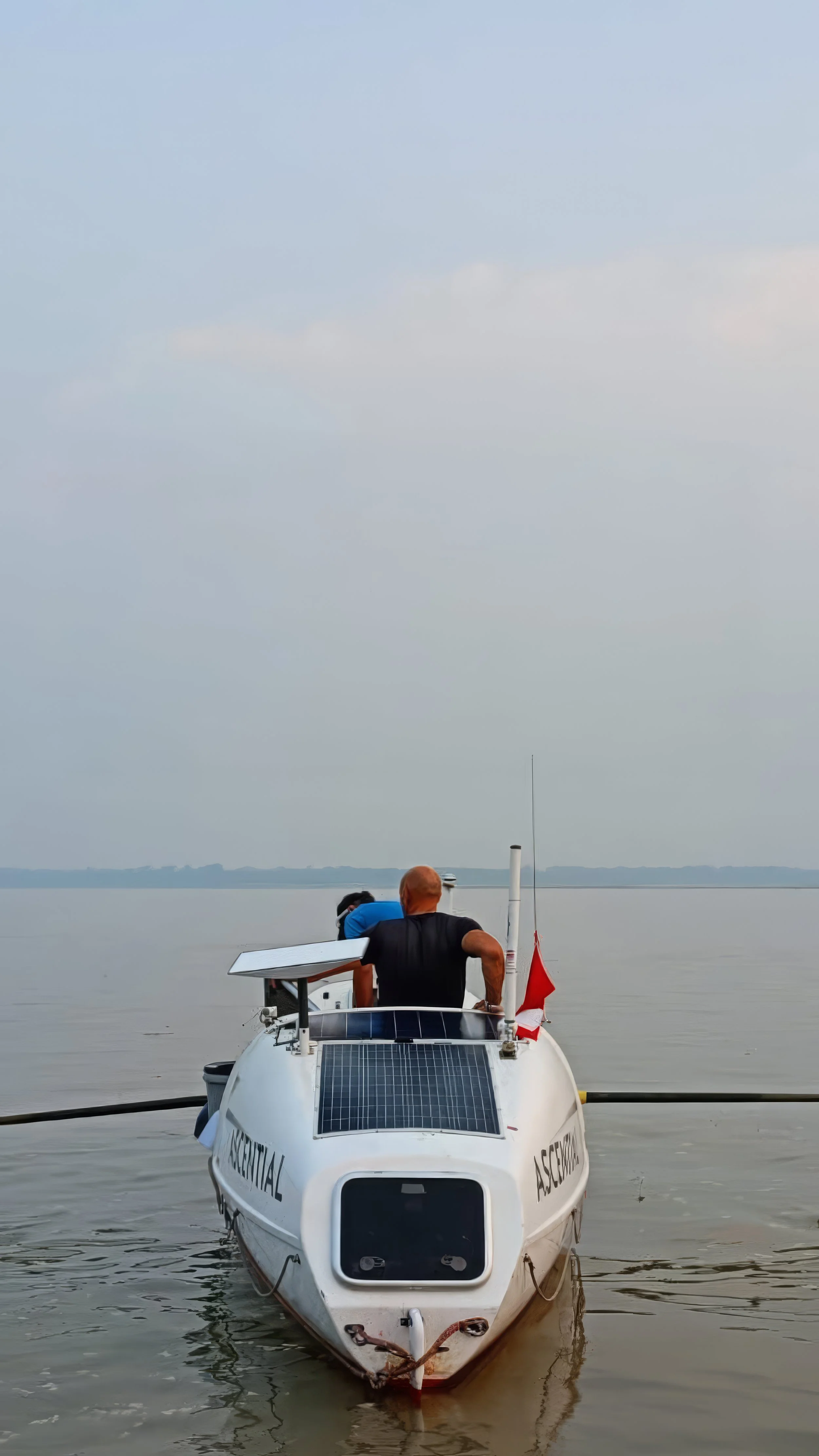 Endurance Limits Amazon Row expedition boat on the Amazon River during the adventure.