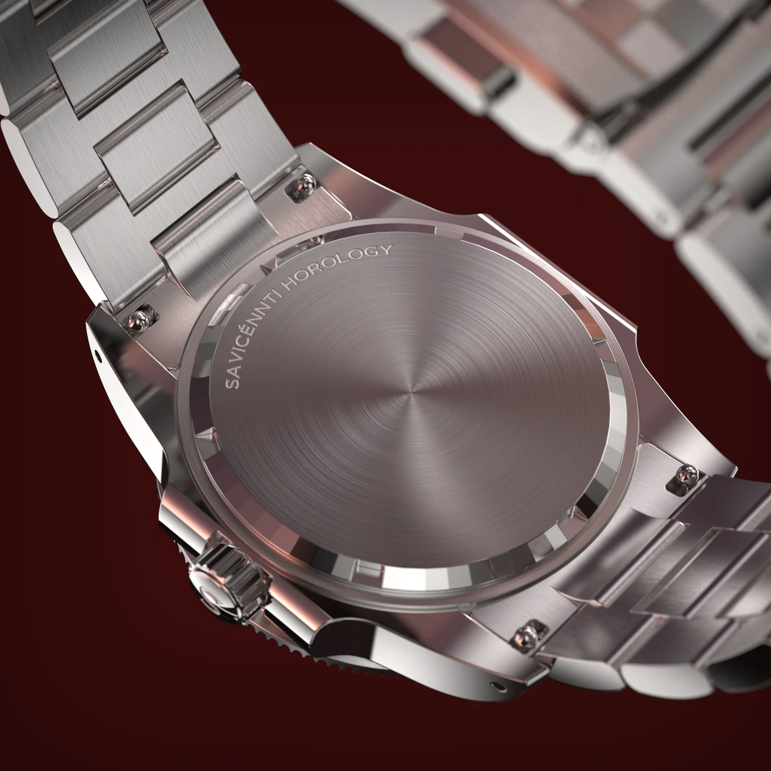 SAVICÉNNTI CETUS DIVER red metal bracelet additional product image