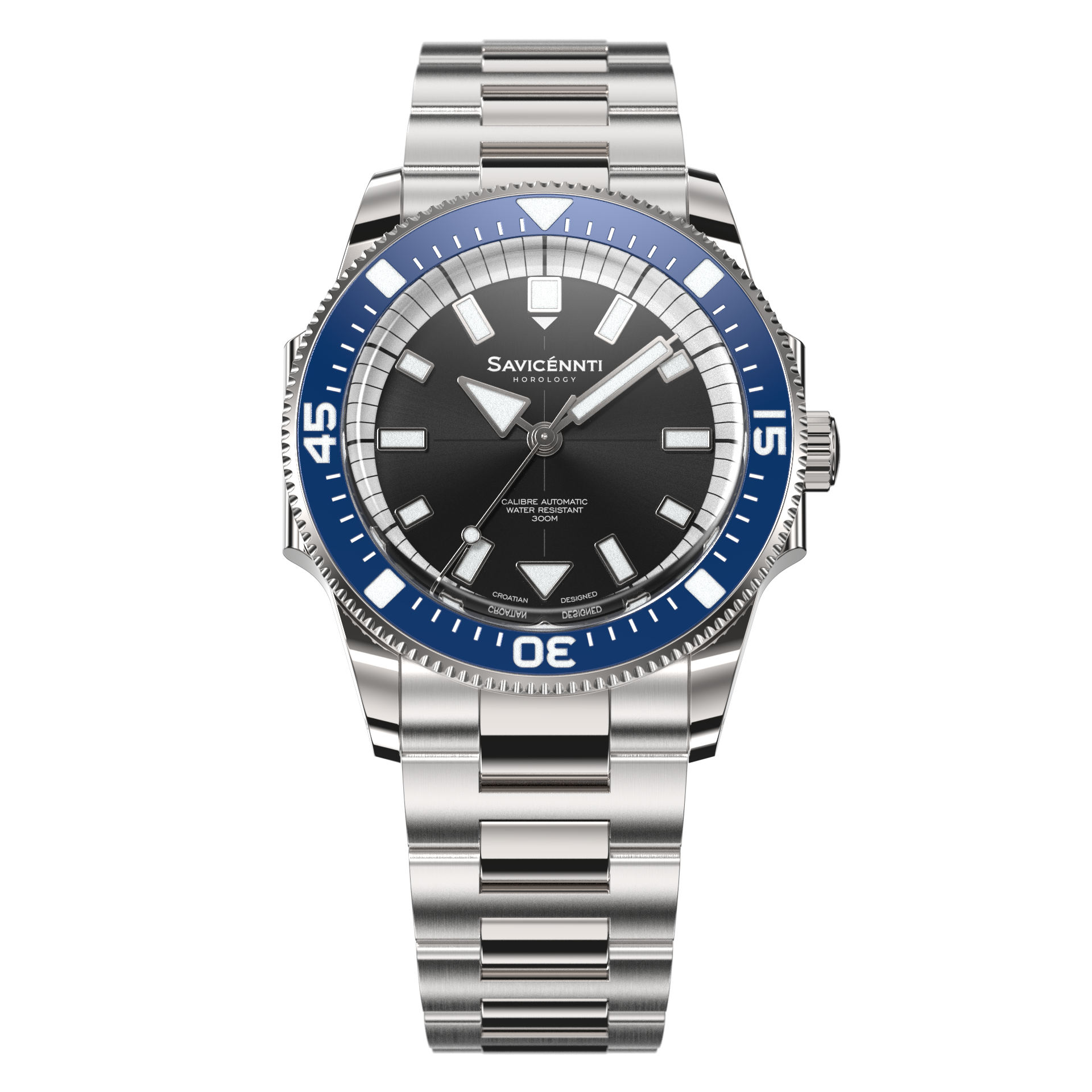 SAVICÉNNTI CETUS Blue Metal Bracelet