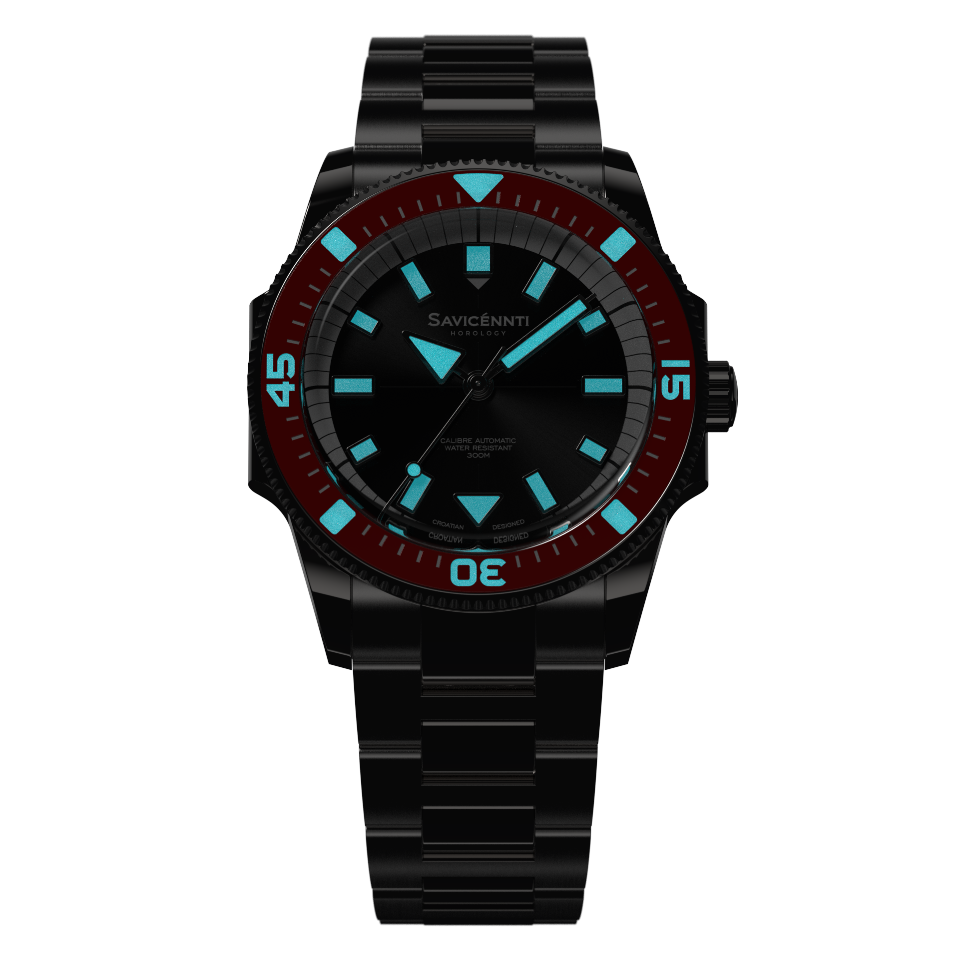 SAVICÉNNTI CETUS Red Metal Bracelet lume image