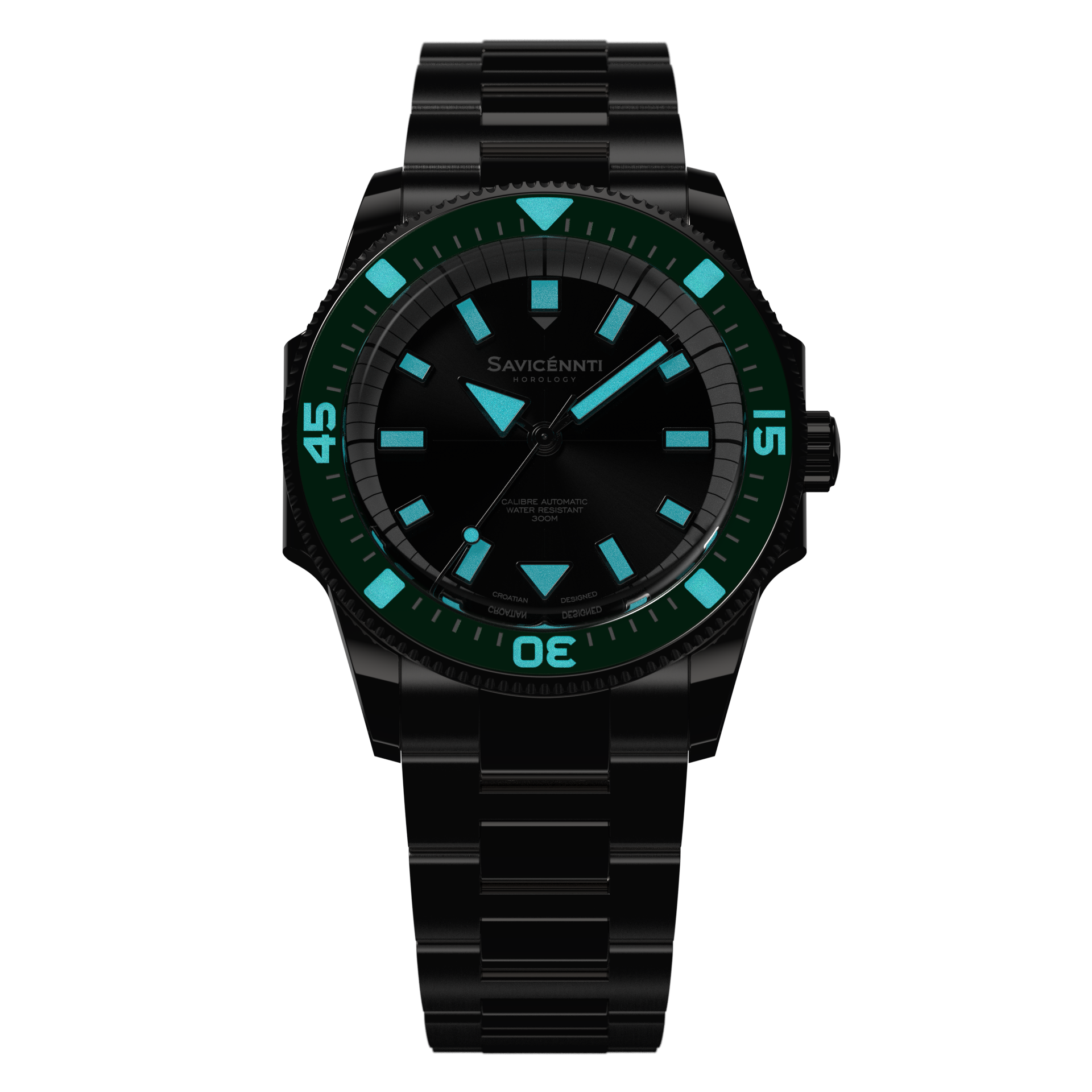 SAVICÉNNTI CETUS Green Metal Bracelet lume image