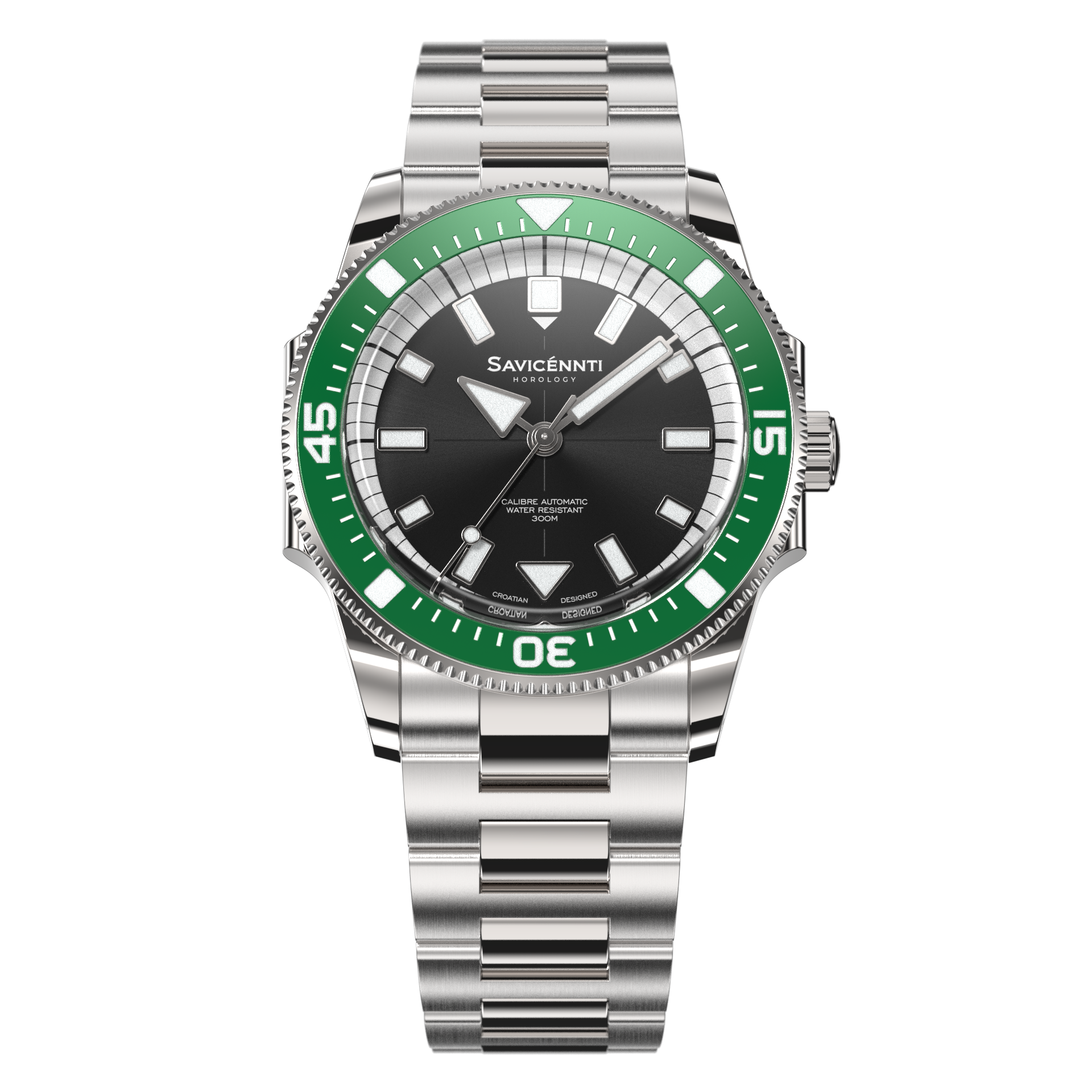 SAVICÉNNTI CETUS Green Metal Bracelet