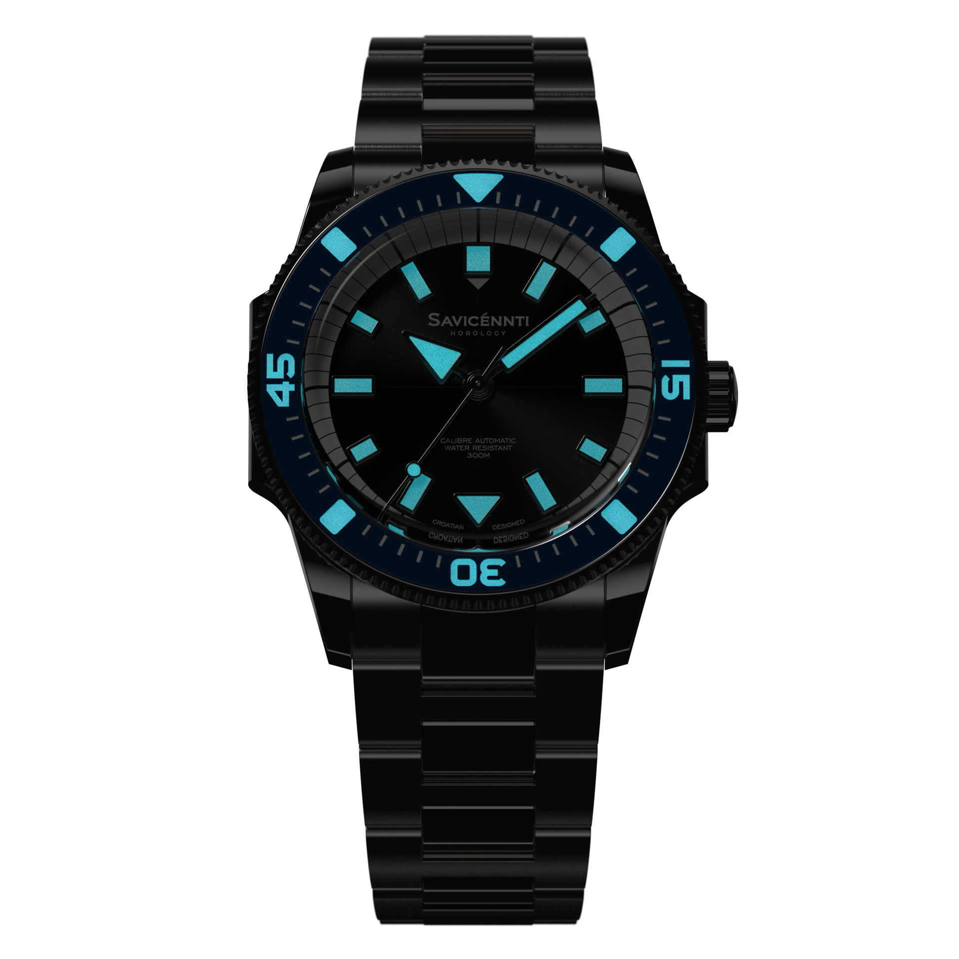 SAVICÉNNTI CETUS Blue Metal Bracelet lume image