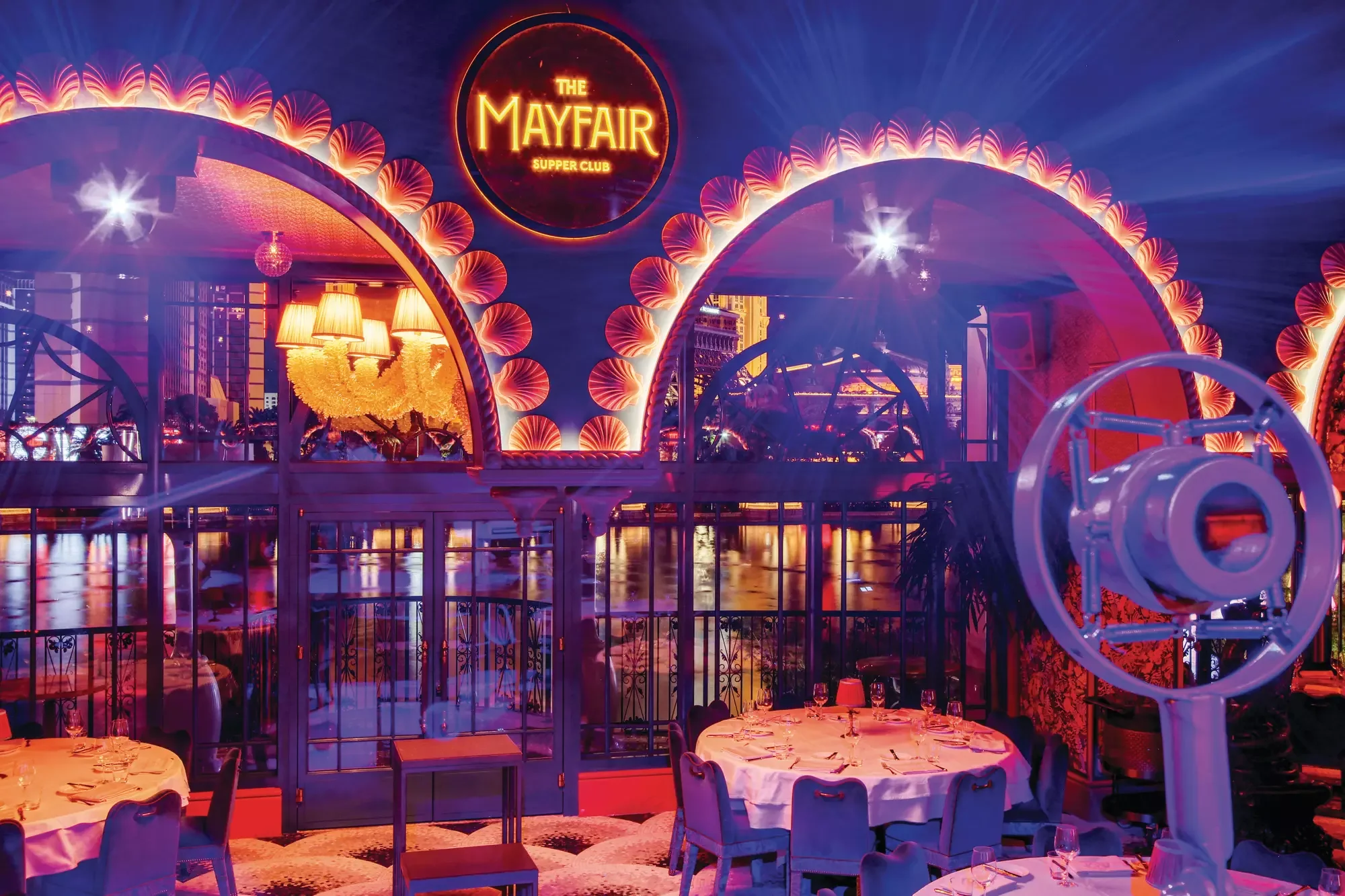 The Mayfair Supper Club interior
