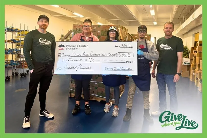 Nonprofit donation presentation