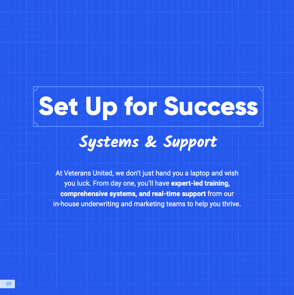 Set Up for Success spread
