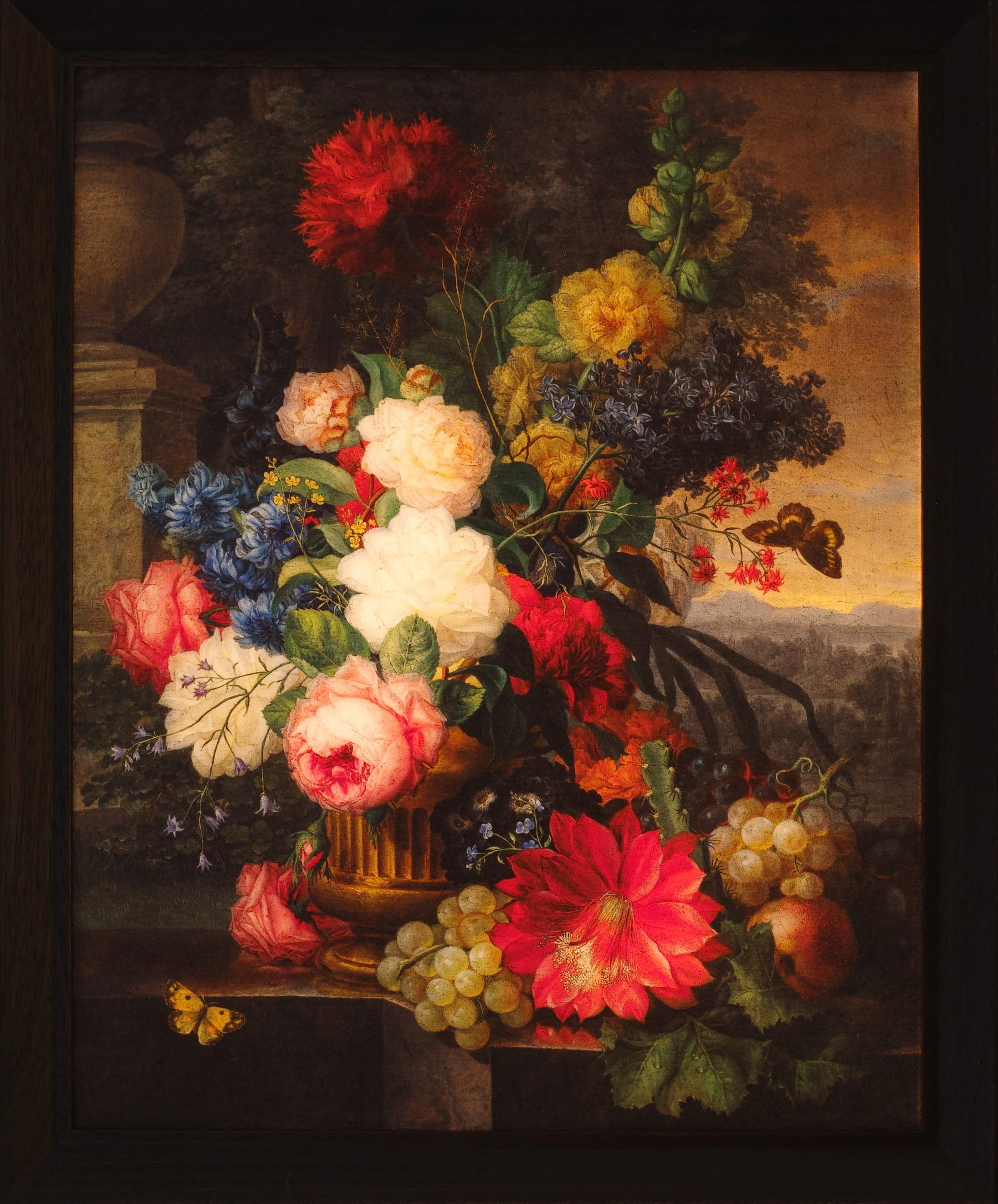 Artwork shown with integrated illumination