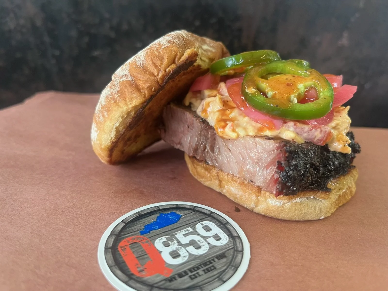 Q859 pork belly sandwich