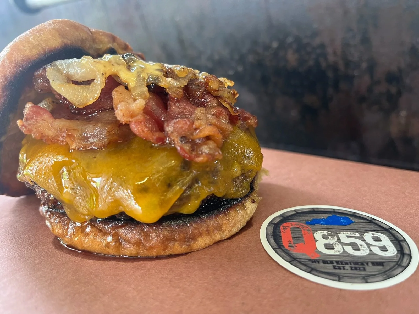 Bacon cheeseburger