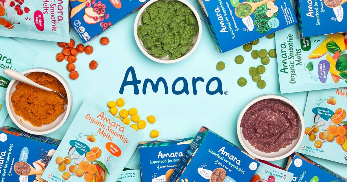 Amara organic kids snacking