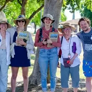 Swing Left volunteers in Modesto, CA 