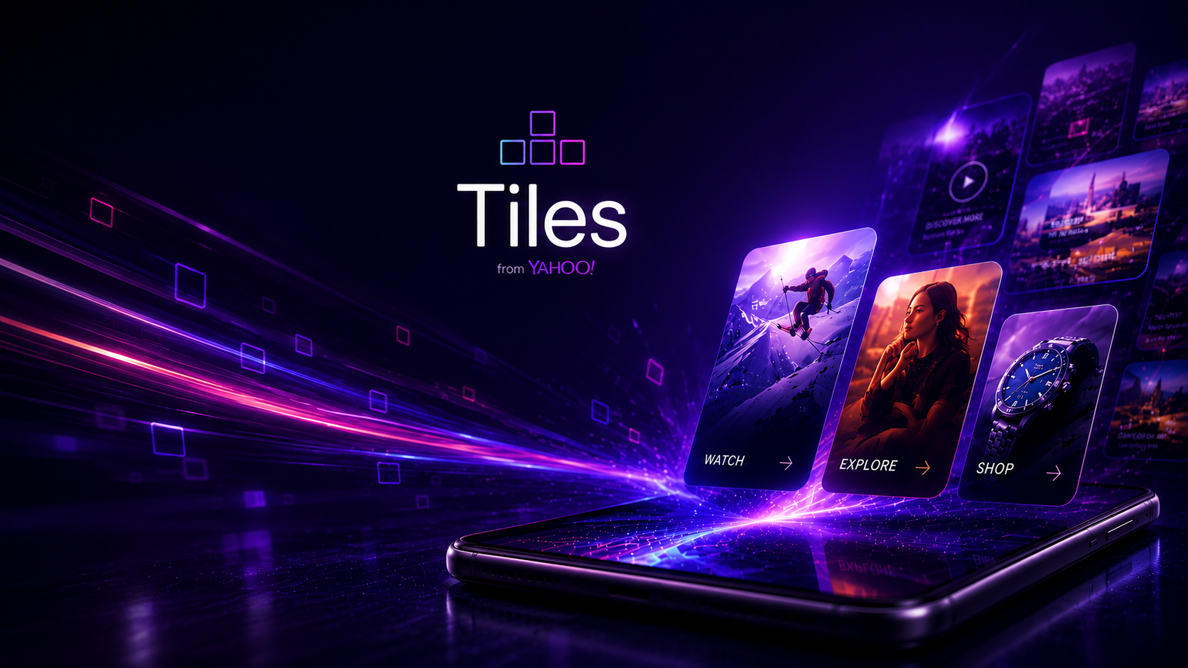 Tiles from Yahoo