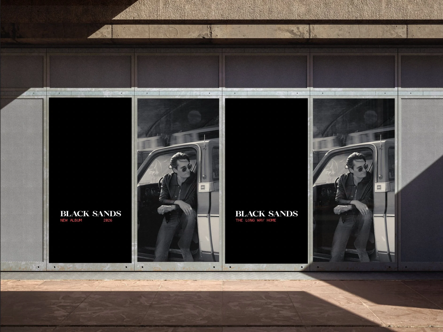 Black Sands — out of home campaign