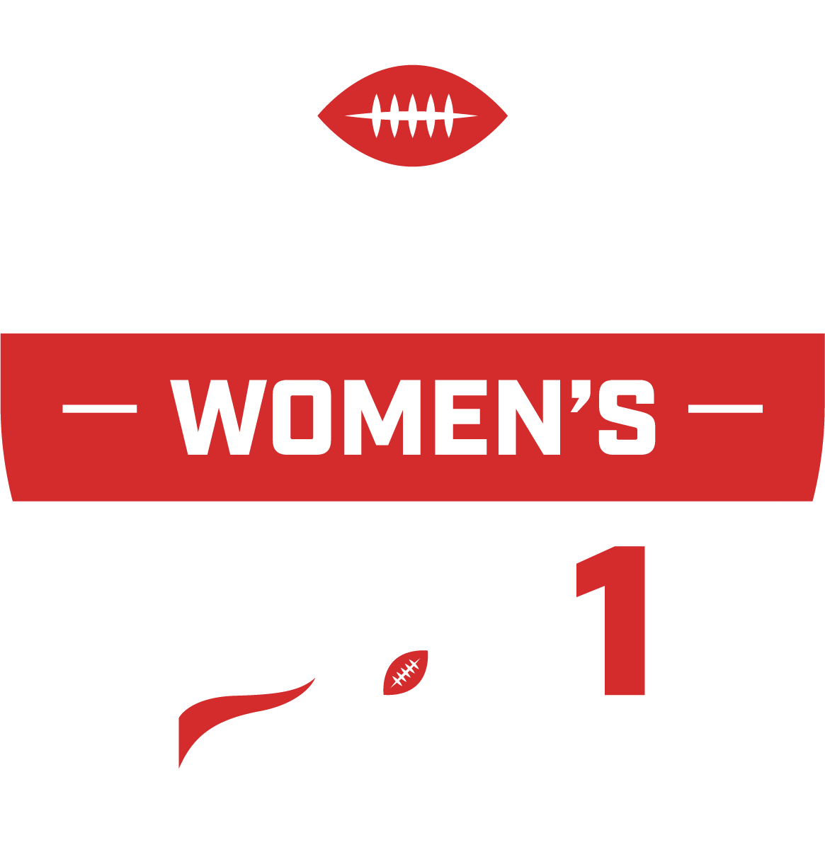 WFS1 event logo, the first professional women's flag football event, Tampa, July 25, 2026