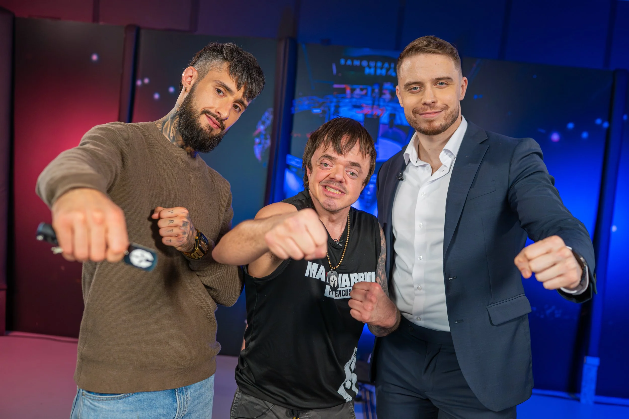 Mat the Warrior aux côtés de Charles Jourdain (UFC)