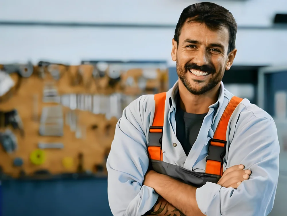 Operator in the room — trades and services owner