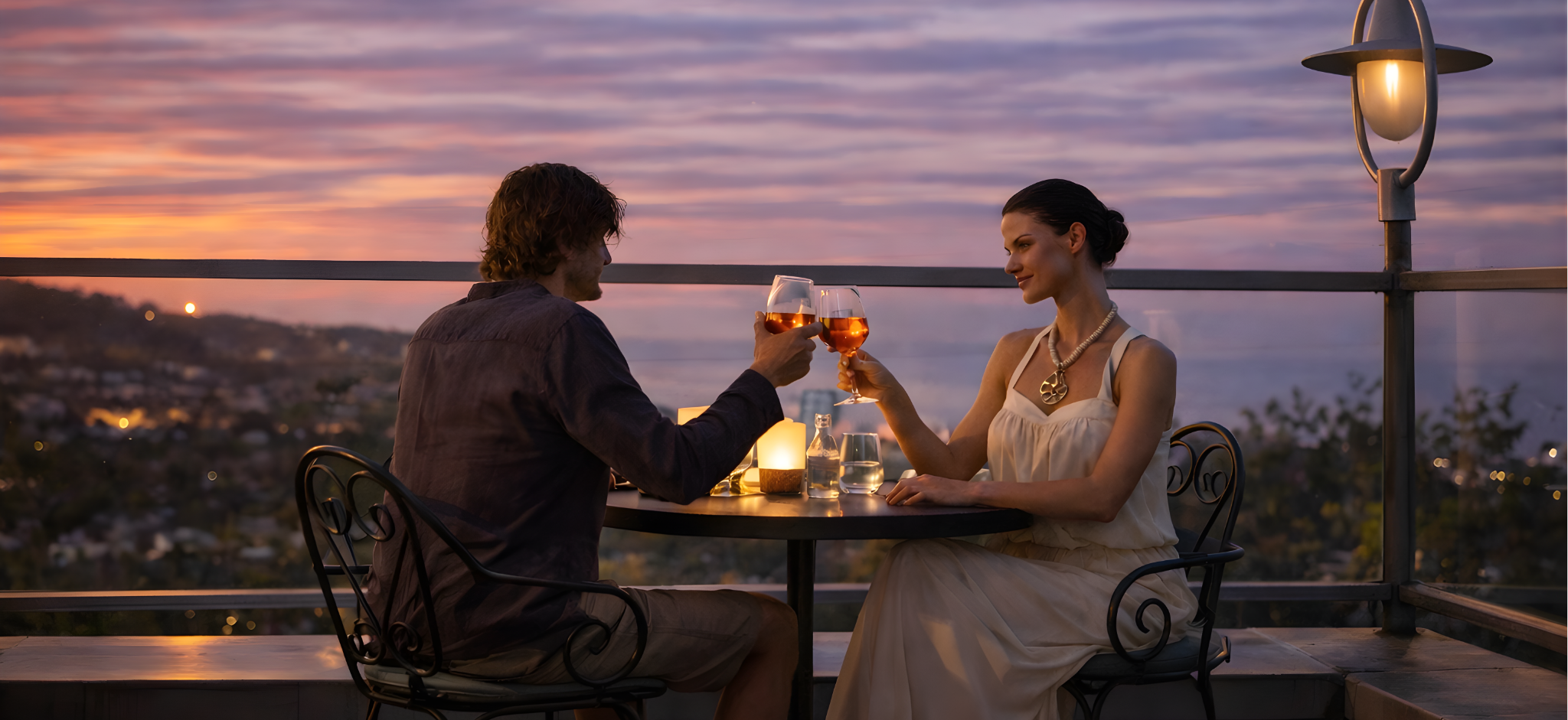 Cocktails by the coast