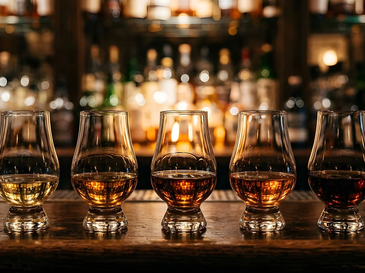 Bourbon tasting event at 205 Dry