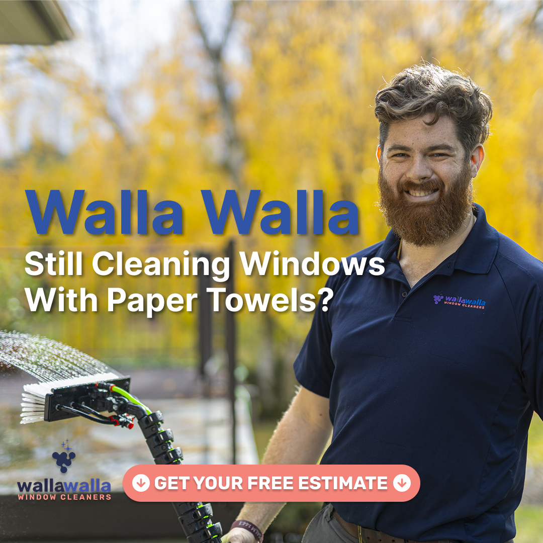 Walla Walla Window Cleaners graphic ad