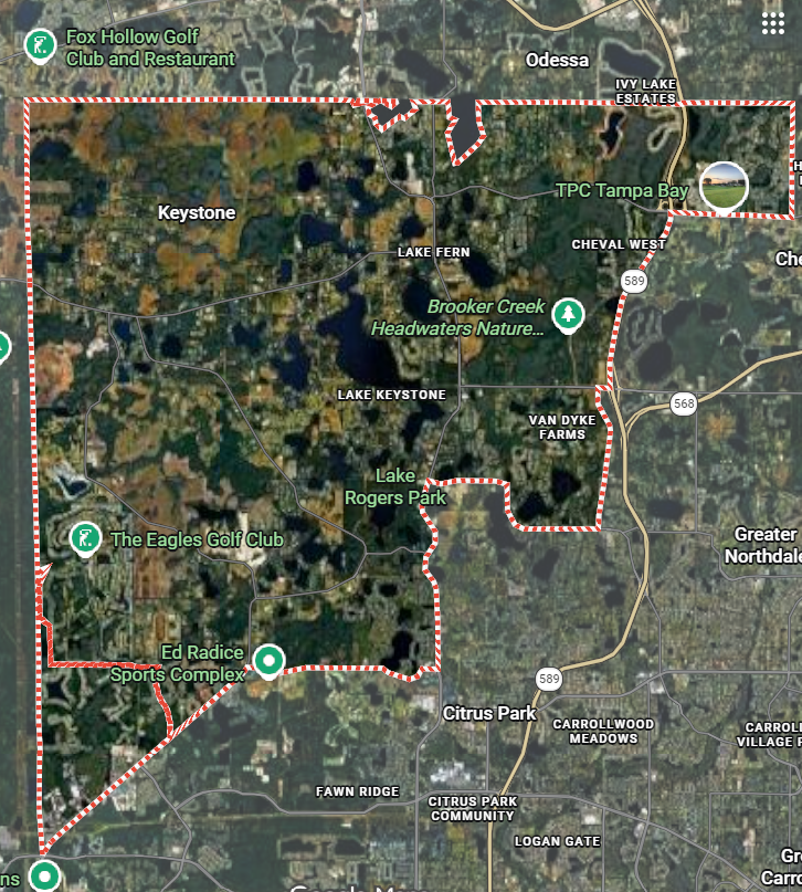 Keystone map