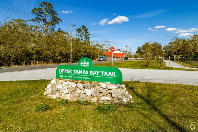 Upper Tampa Bay Trail sign