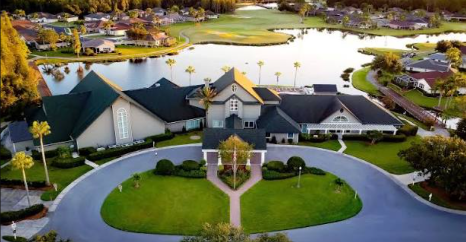 Heritage Springs Country Club aerial