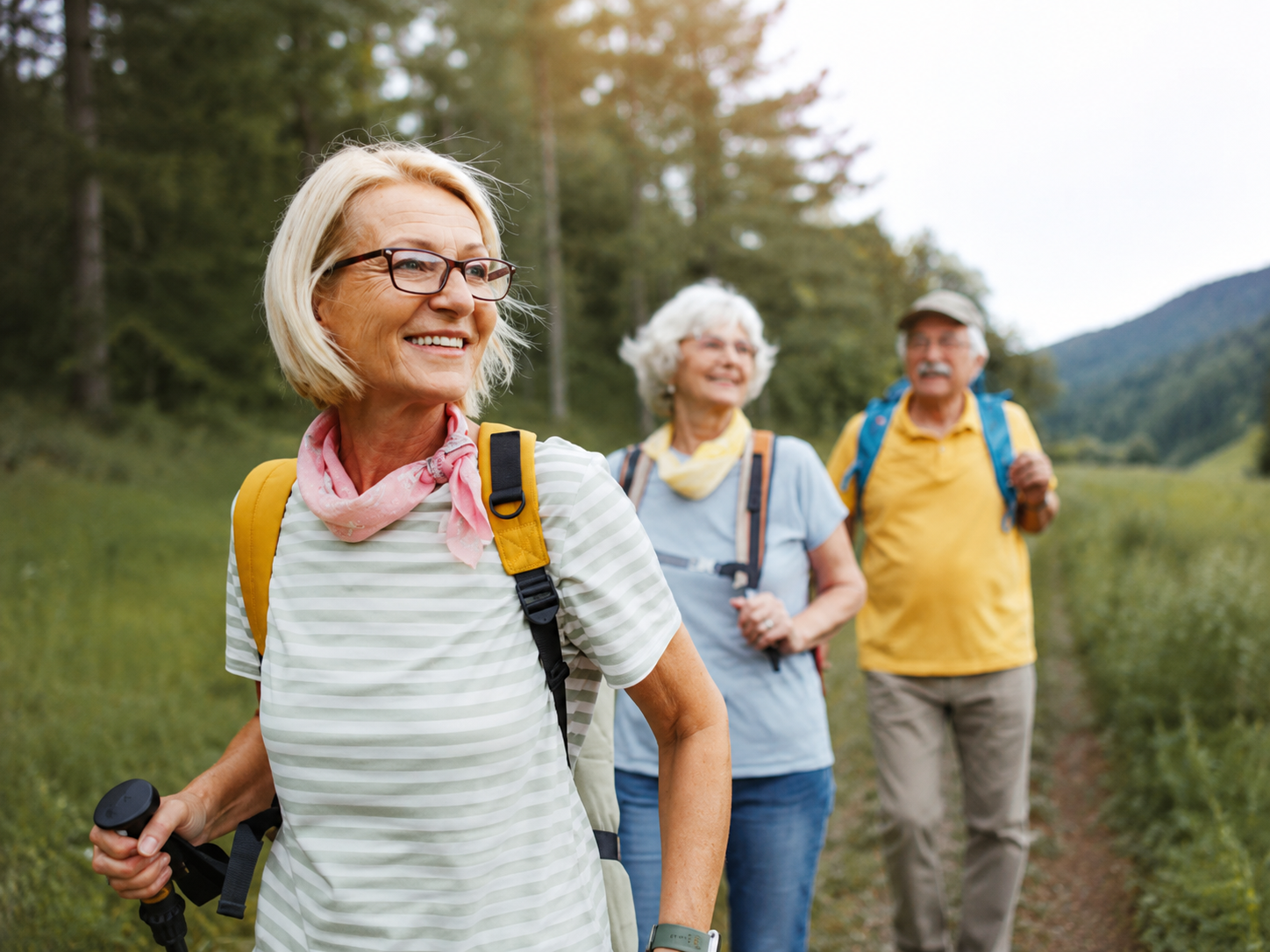 Person focusing on their health and wellbeing