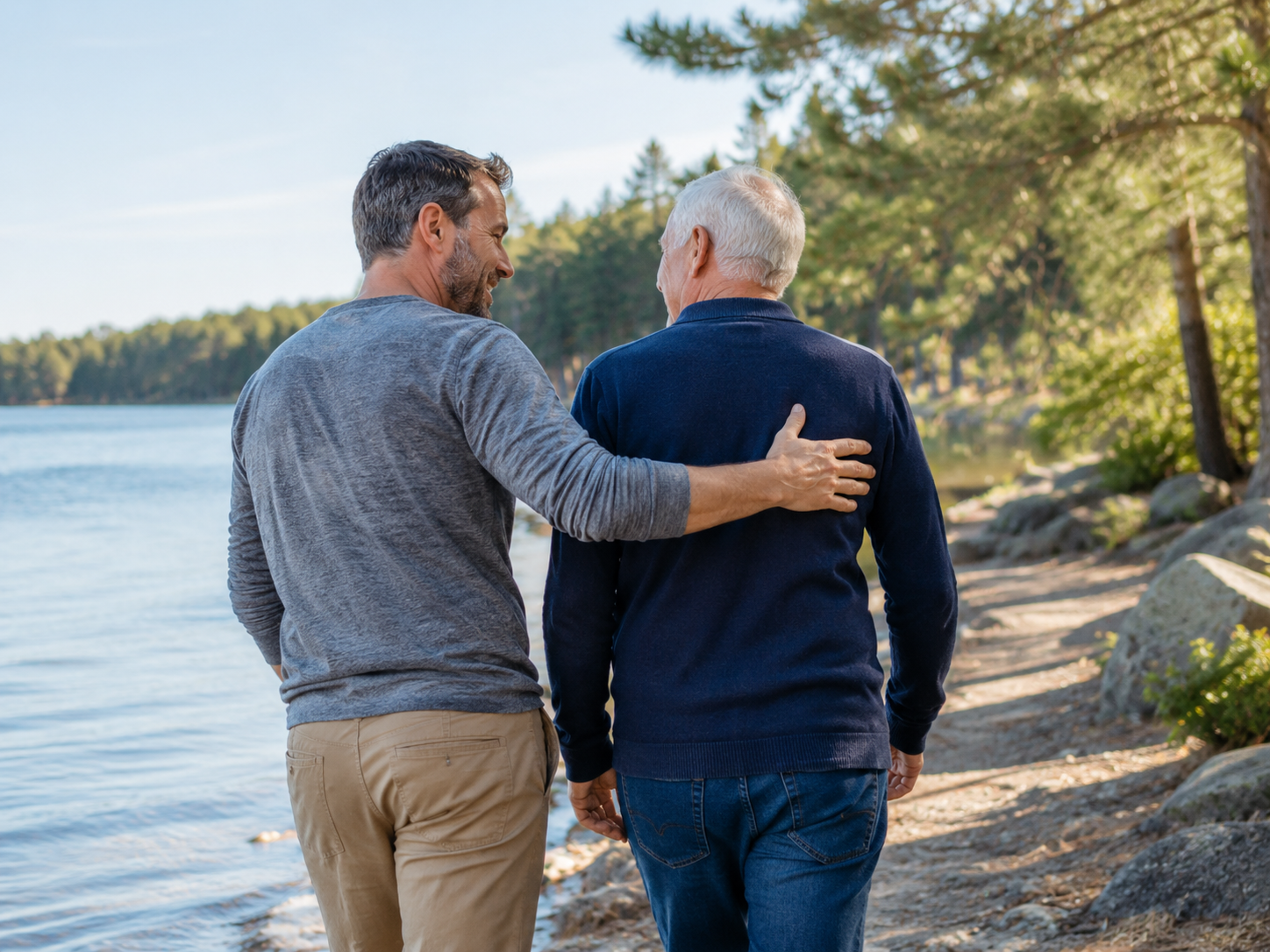 Mens executive health healthy happy