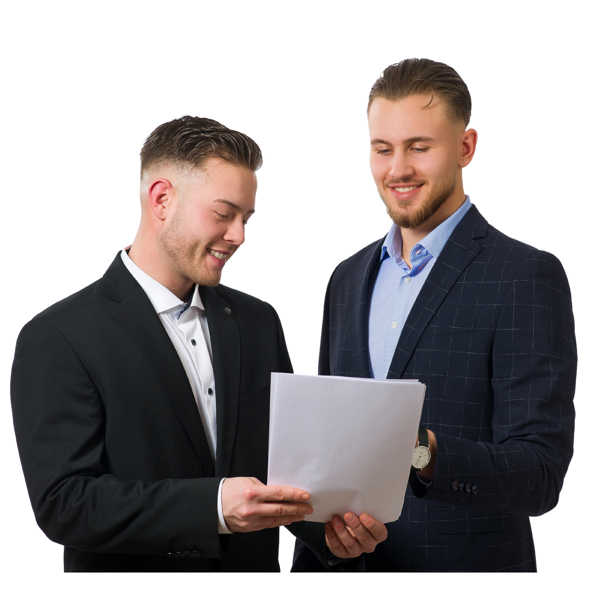 Tim Thanner und Sebastian Fütterer von Fütterer & Thanner Immobilien