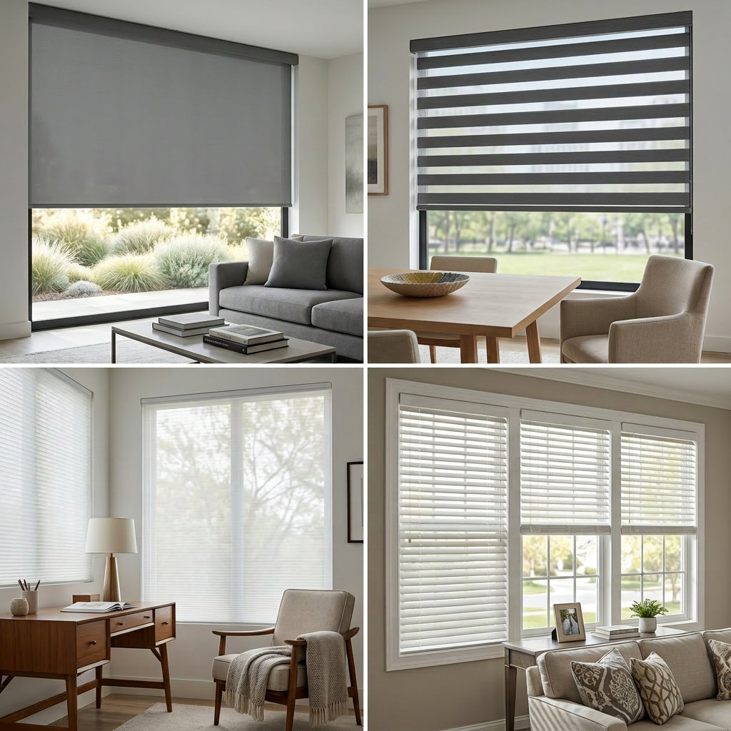 All blinds and shades