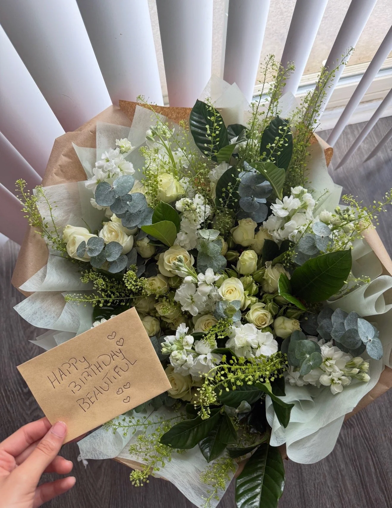 Mixed birthday bouquet