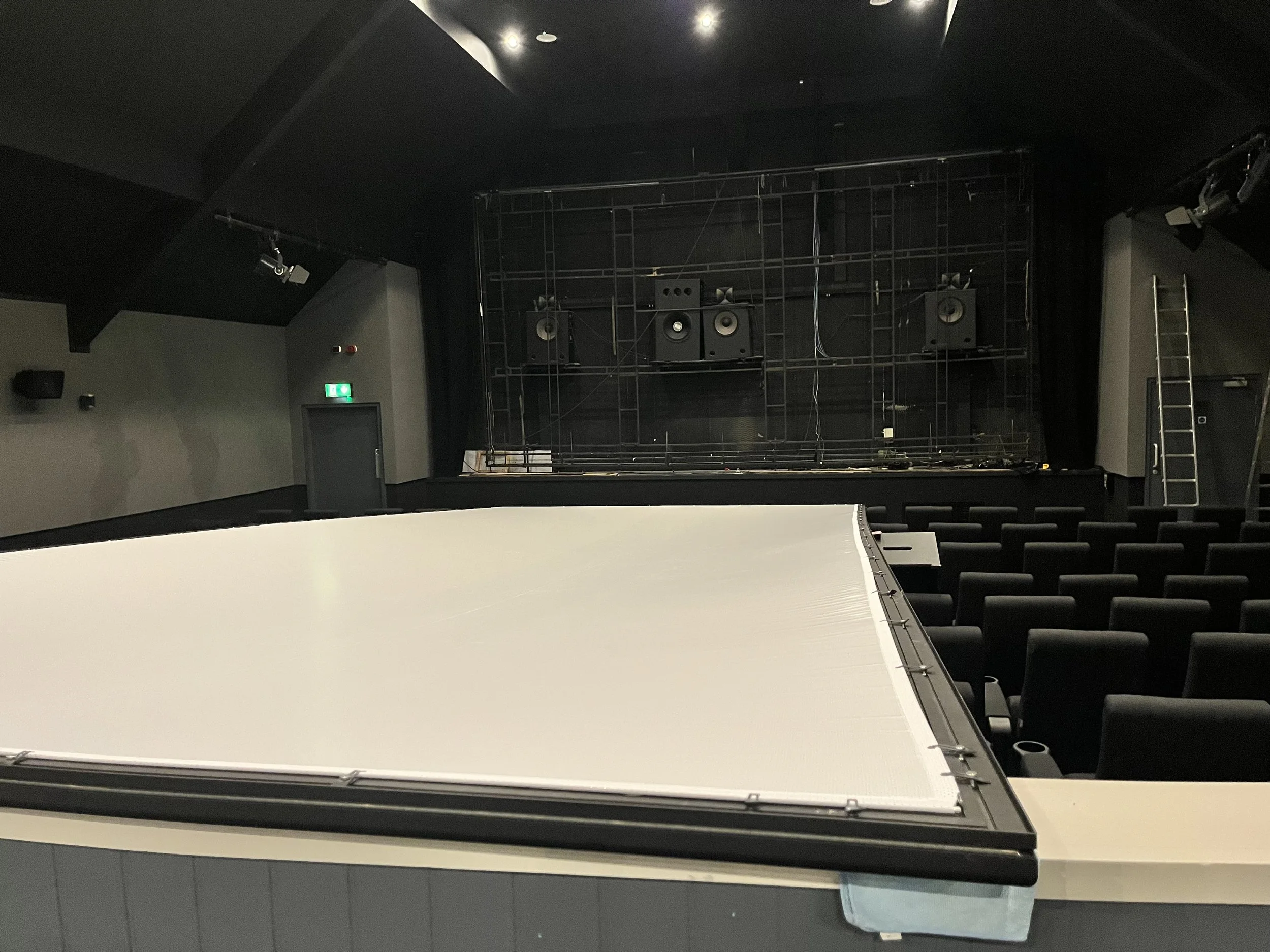 Cinema screen installation