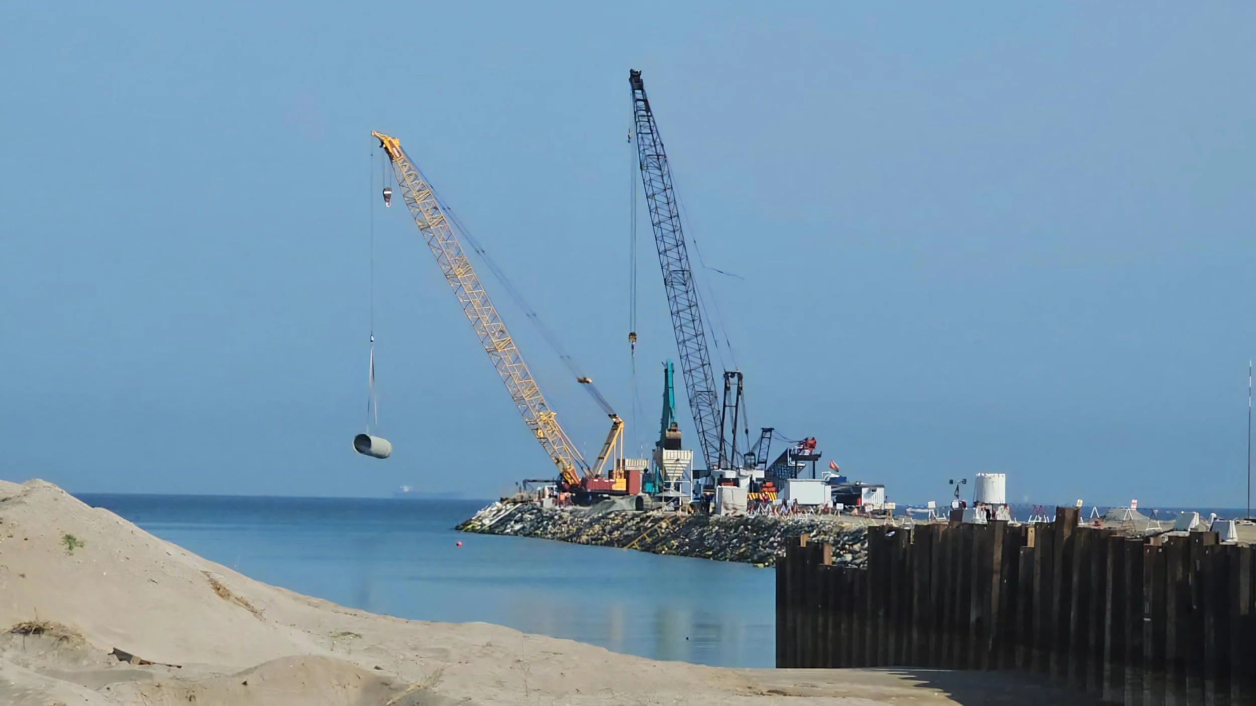 Marine Pipeline Installation Works at Al Ghubrah Desalination Plant
