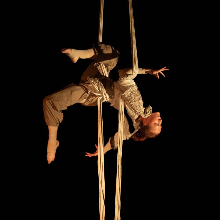 Anastasia Timina, dance trapeze coach