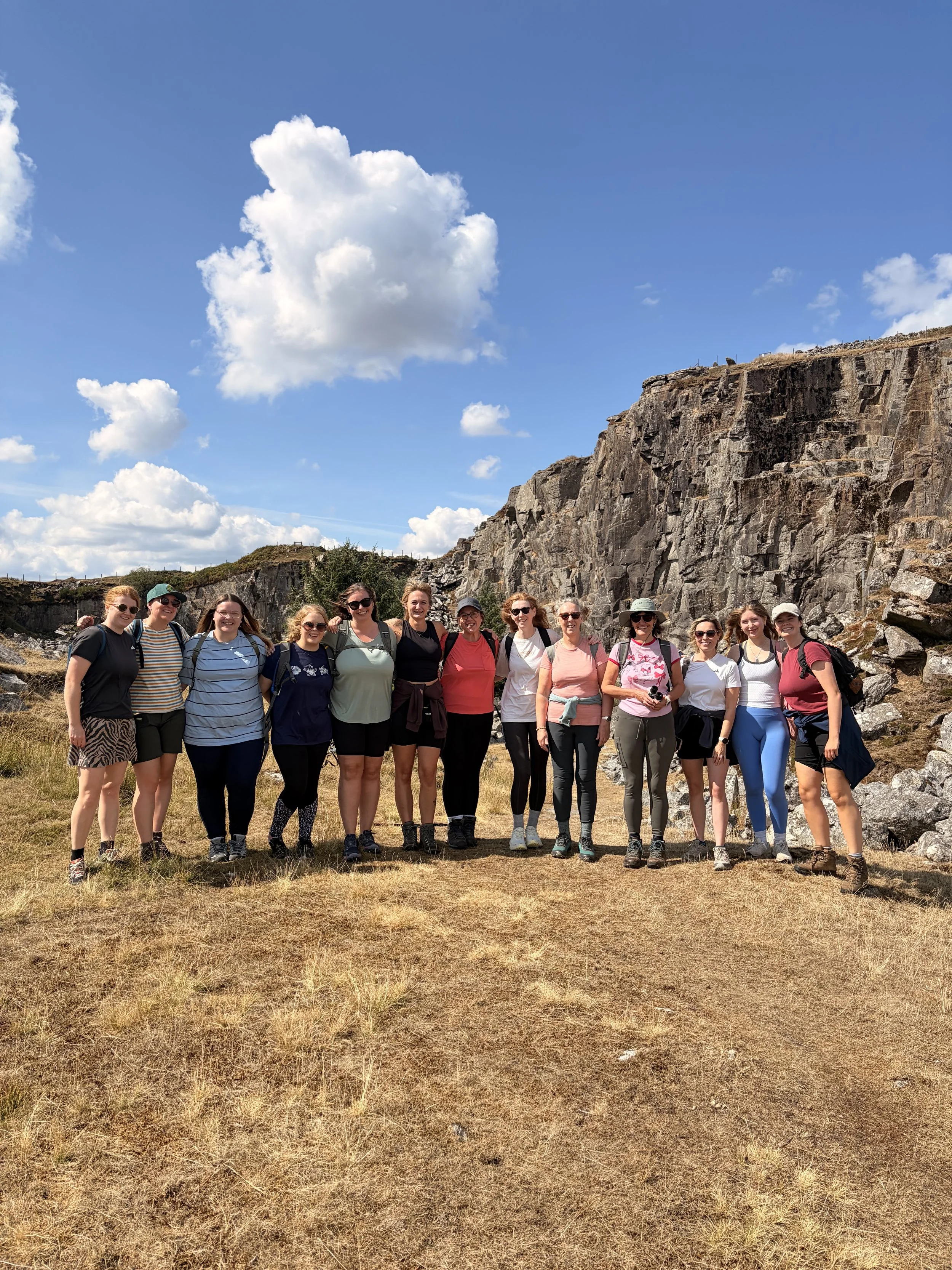Dreckly Wild Women group outdoors