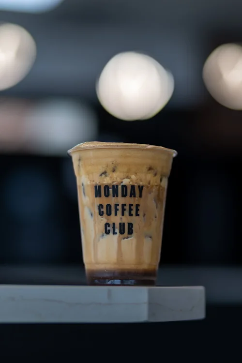 Brown Sugar Shaken Espresso at Monday Coffee Club Dearborn MI