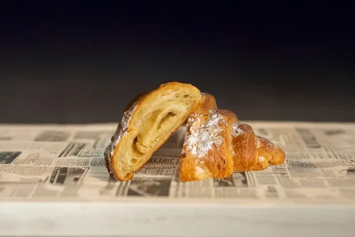 Almond Croissant at Monday Coffee Club Dearborn MI