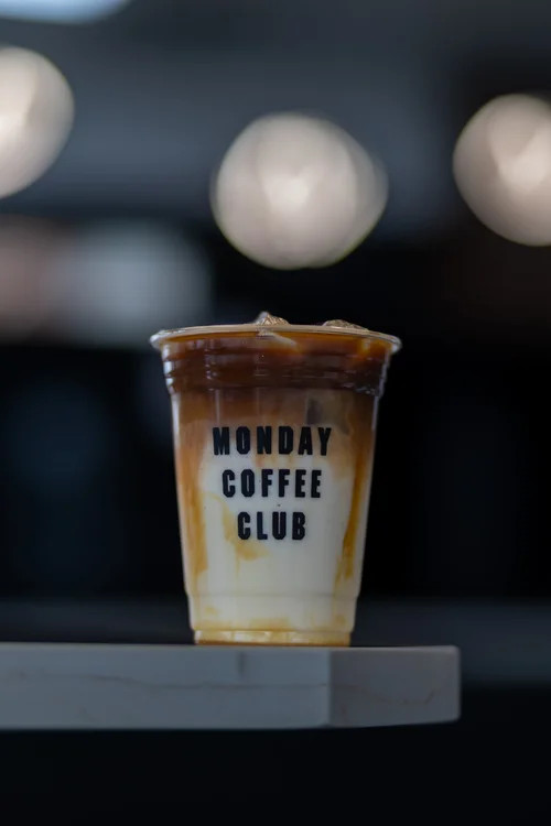 Iced Nescafé at Monday Coffee Club Dearborn MI