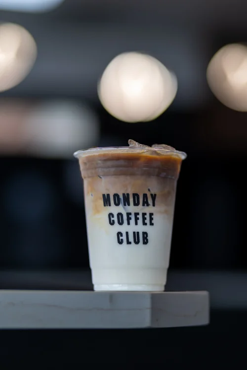 Original Latte at Monday Coffee Club Dearborn MI