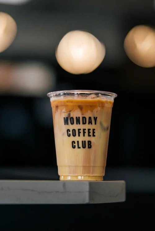Vanilla Latte at Monday Coffee Club Dearborn MI