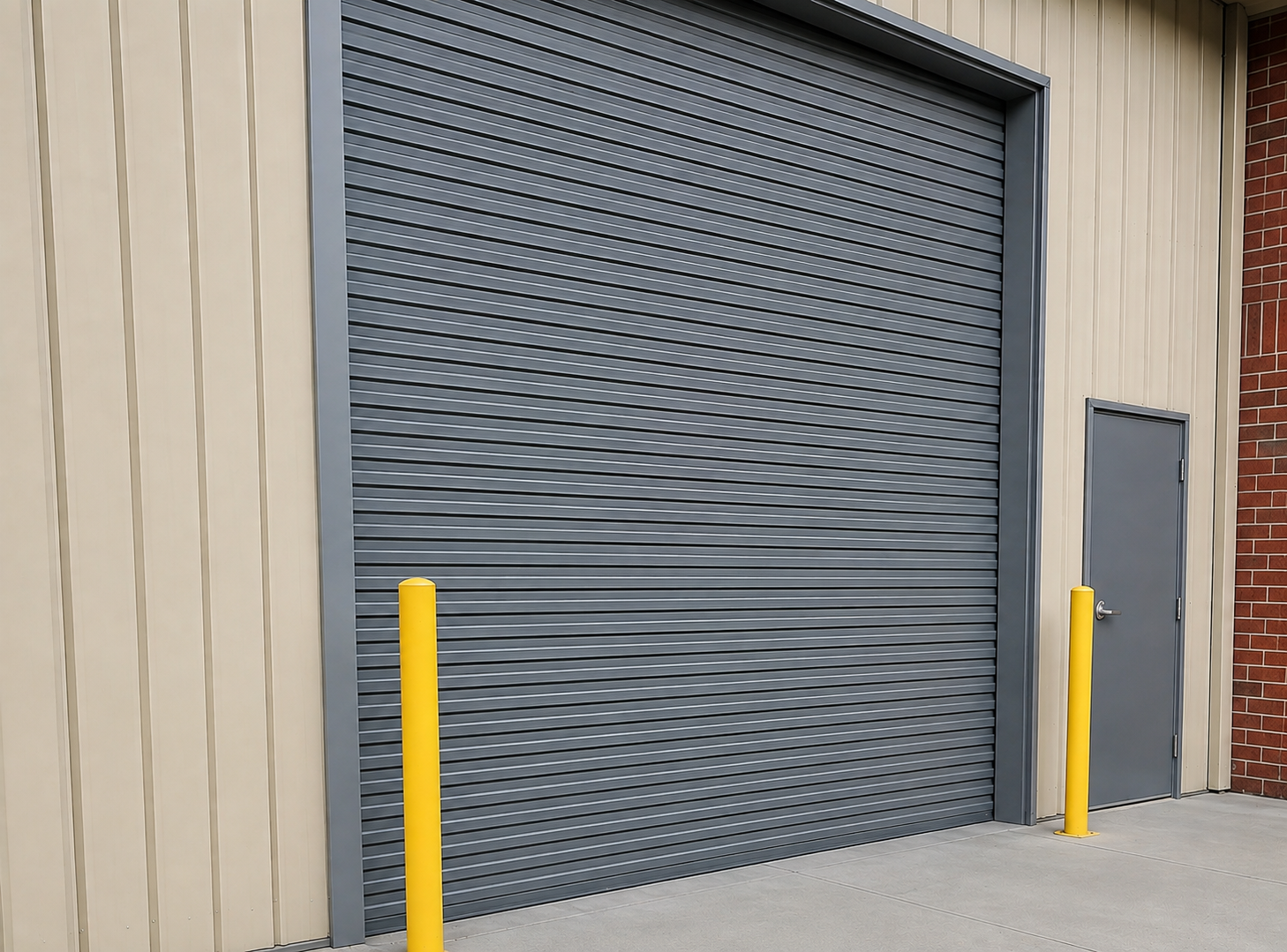 Commercial exterior painting project in North Georgia