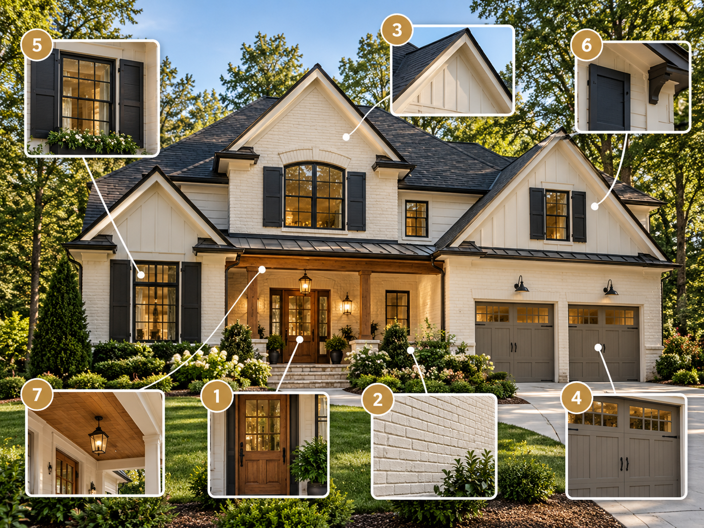Professional painting updates that make an older Cumming Georgia home feel more refined