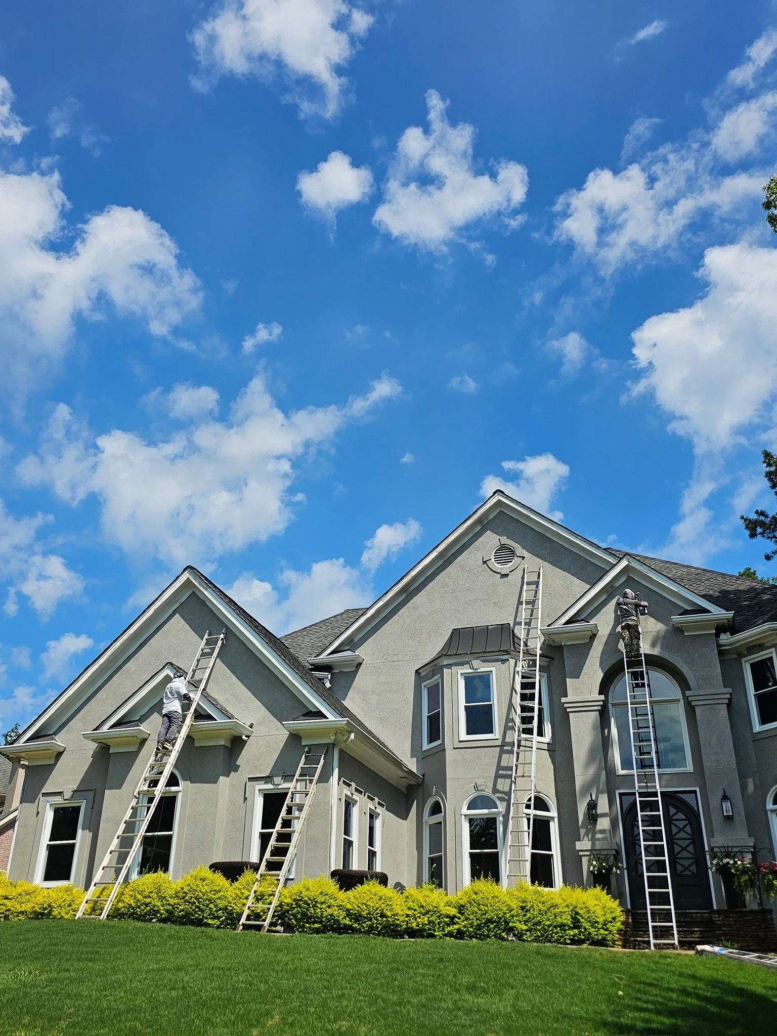 Exterior painting project by Hopewell Painting in North Georgia