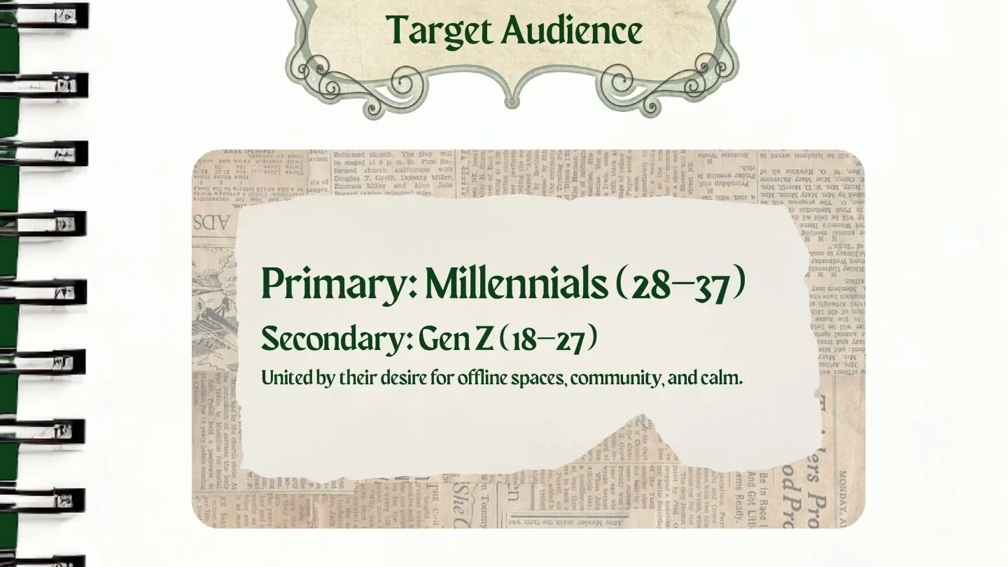 Target audience of Gen Z and Millennial readers
