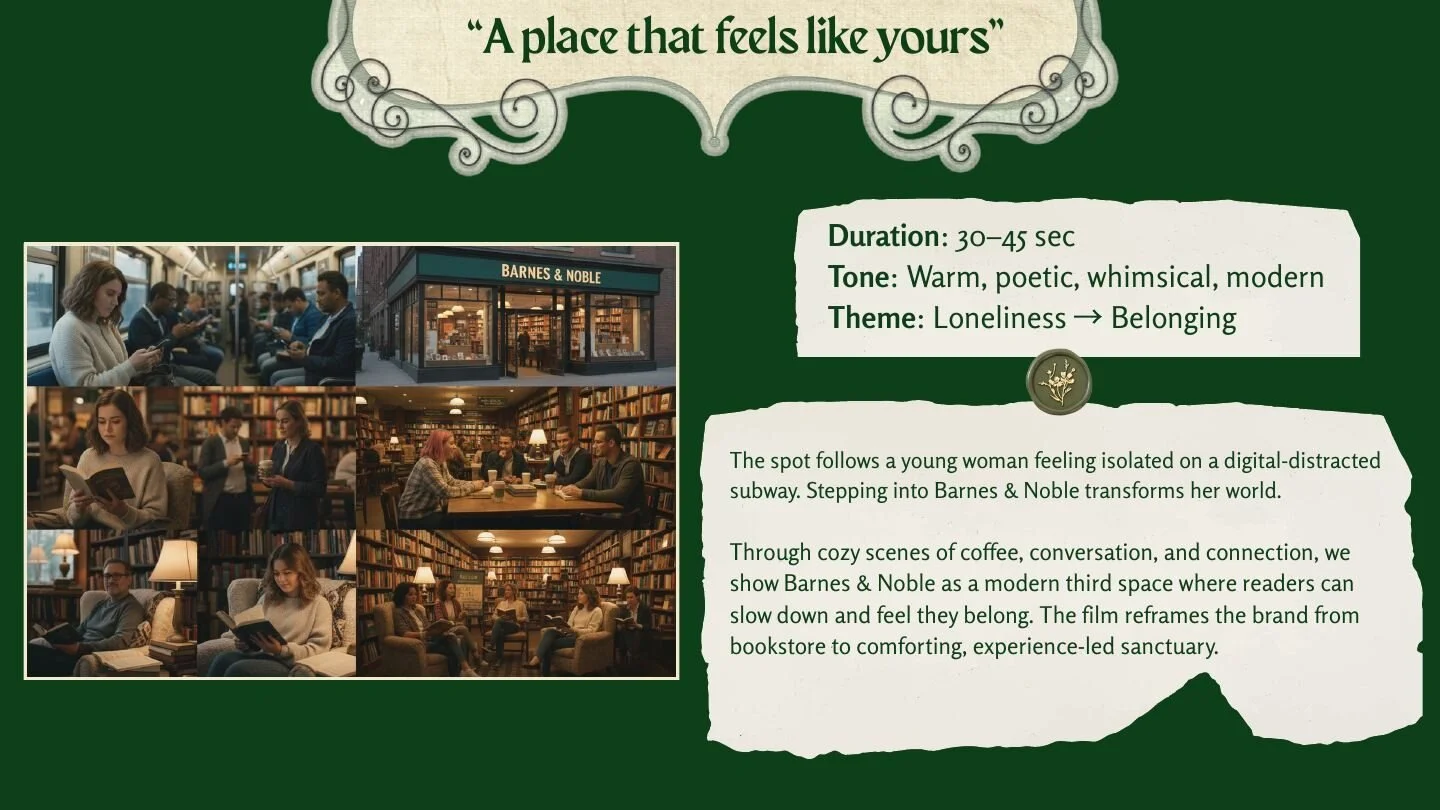 A Place That Feels Like Yours campaign concept