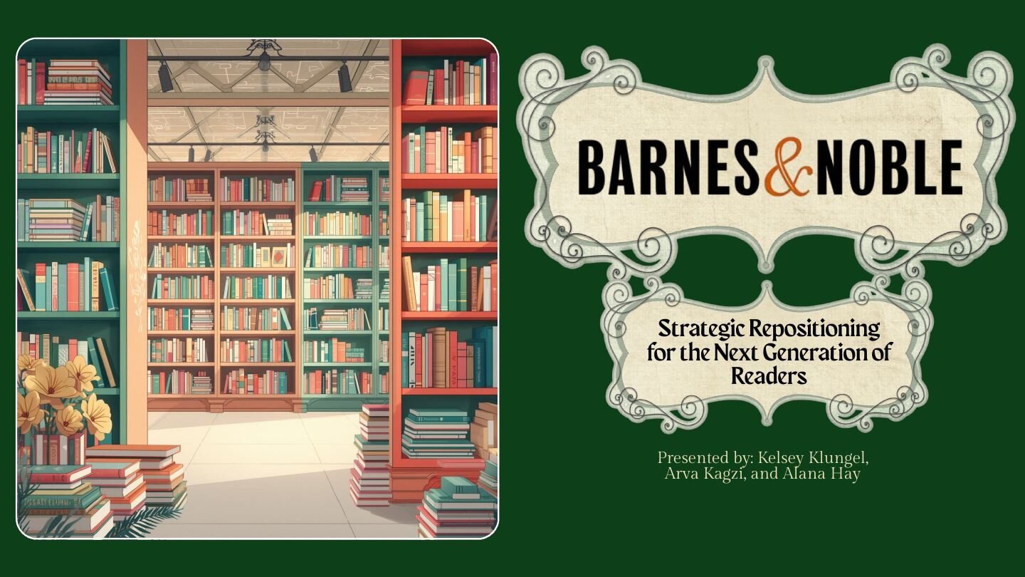 Barnes & Noble strategic repositioning for the next generation of readers